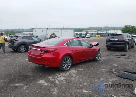 2018 Mazda 6 Signature from USA, damaged, VIN JM1GL1XY9J1303748